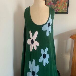 Modcloth retro daisy sweater dress